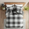 Woolrich Twin Down Alternative Comforter Set with Matching Sham Grey