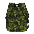 thumbnail image 4 of Fotbe Tropical Palm Leaves Fern Leaf Mochila Casual con Estampado para Escuela, Viajes y Actividades al Aire Libre - Duradera, Ligera y Cómoda, 4 of 5