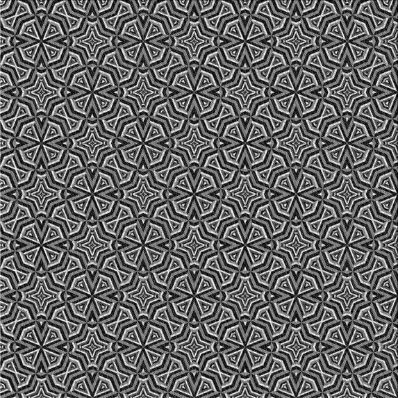 Ahgly Company Machine Washable Indoor Square Transitional Charcoal Black Area Rugs, 6' Square