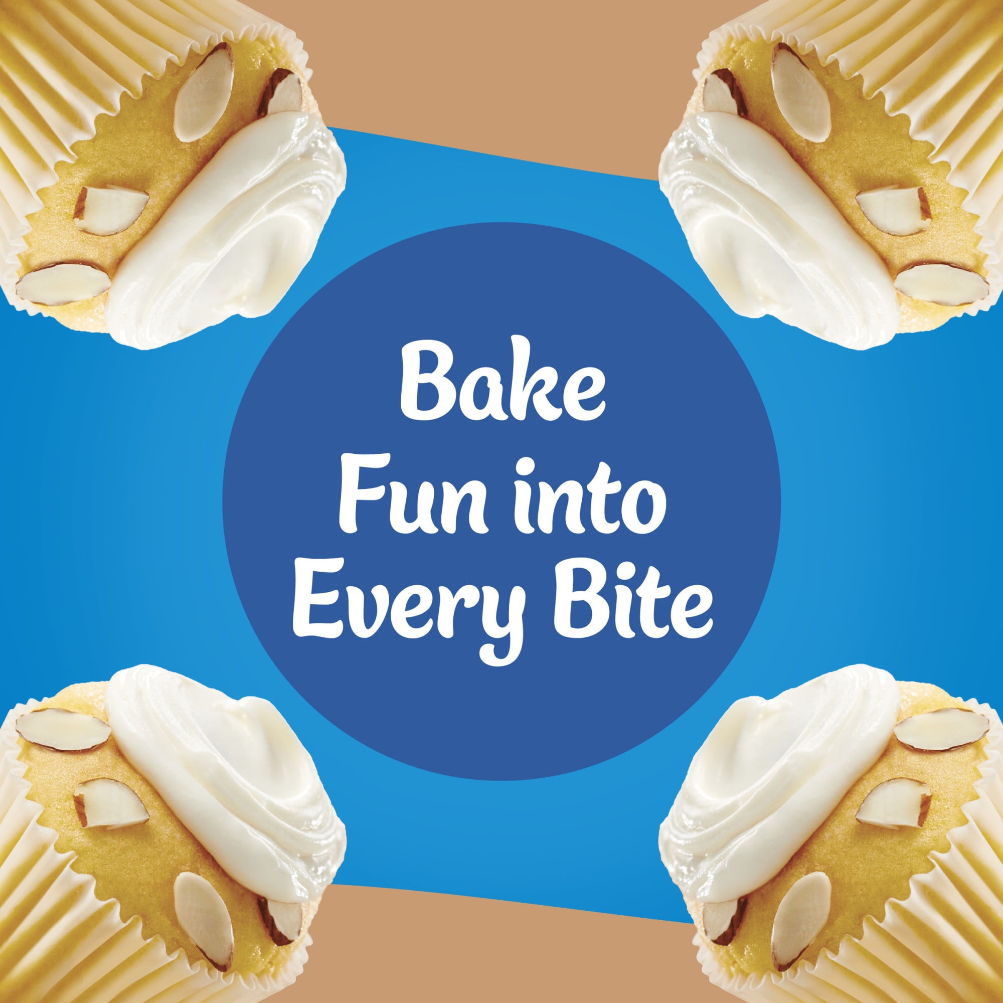 (2 pack) Pillsbury Moist Supreme Creamy Almond Cake Mix, 15.25 oz Box