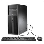 HP Elite 8100 Tower Business Desktop Computer PC, Intel Core i3-530 2.93GHz, 16G DDR3, 256G SSD, DVDRW, WiFi, BT, DP, VGA, Windows 10 Pro 64 Bit-Multi-Language Supports En/Sp/Fr Used Grade A