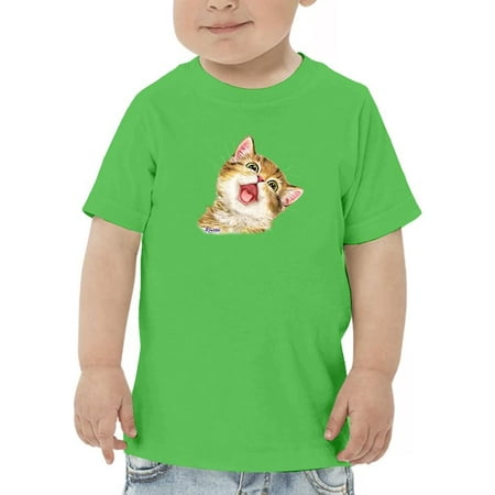 

A Meowing Kitten T-Shirt Toddler -Kayomi Harai Designs 2 Toddler