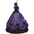 thumbnail image 4 of Gothic Southern Belle Victorian Dress Marie Antoinette Wedding Dress Ball Gown Rococo Masquerade Prom Dress, 4 of 5