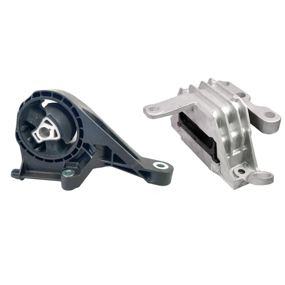 CF Advance Compatible with 13-19 Chevrolet Impala Malibu 2.5L Engine Motor and Automatic Transmission Mount Set 2PCS A5719 A5501 2013 2014 2015 2016 2017 2018 2019