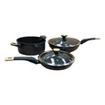 thumbnail image 1 of Juego Batería Cocina 5 Pzas Vbg Aluminio Olla Sarten Negro VBG SQL-A23HH0337604, 1 of 5