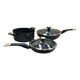 thumbnail image 1 of Juego Batería Cocina 5 Pzas Vbg Aluminio Olla Sarten Negro VBG SQL-A23HH0337604, 1 of 5