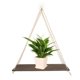 thumbnail image 2 of Decoración De Pared Sling Rack Maceta Estante De Almacenamiento Colgante De Pared Colgante De Madera Adornos Colgantes Speravity HA014356-00, 2 of 5