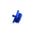 thumbnail image 3 of Duraflex Raccord de Réservoir de Stockage de Déchets 21980 Gator; pour Utilisation avec Réservoir de Déchets Portable Gator; Insert d'Eau Gris Bouchon Fileté; Simple, 3 of 4