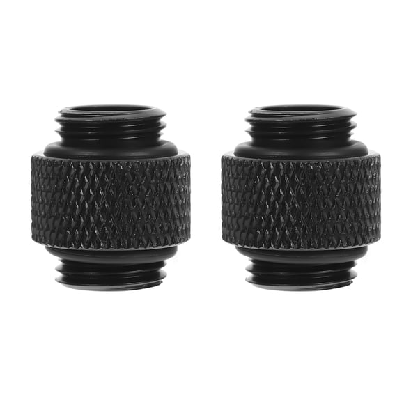 Shisuyan Thread Adapter Extender Connector Black 2Pack 0.79X0.67X0.67Inch