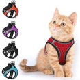 thumbnail image 1 of Flmtop Harnais Réfléchissant pour Animaux de Compagnie Réduction de Pression Respirant pour Chats en Extérieur, 1 of 8