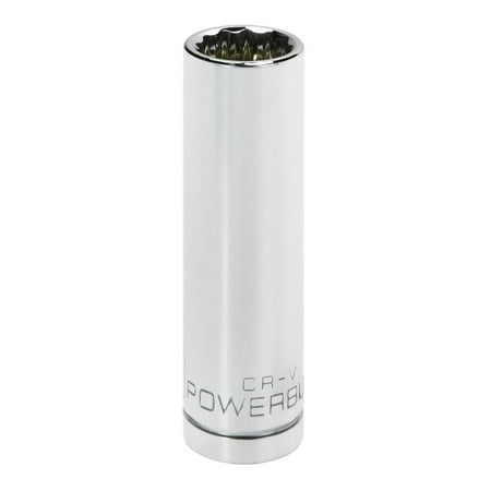 

Powerbuilt 1/2 in. Drive x 5/8 in. 12 Point Deep Socket - 940132