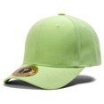 thumbnail image 1 of Curve Bill Adjustable Baseball Cap, Lime, 1 of 1