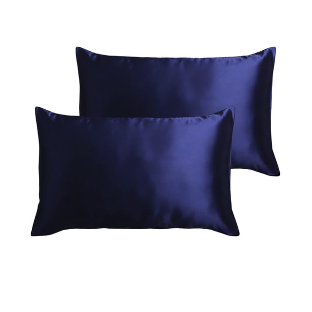 Juego de 2 fundas de almohada de terciopelo de 74 x 48 cm con cierre tipo sobre. Funda de almohada suave y sedosa para el cabello y la piel. Reduce el encrespamiento. Funda de almohada para dormir