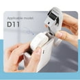 thumbnail image 4 of sweethay Etiqueta Impresora sin tinta Recargable Compatible con Bluetooth Impresión Blanco Imprimir, copiar, escanear y enviar faxes Negro, 4 of 6