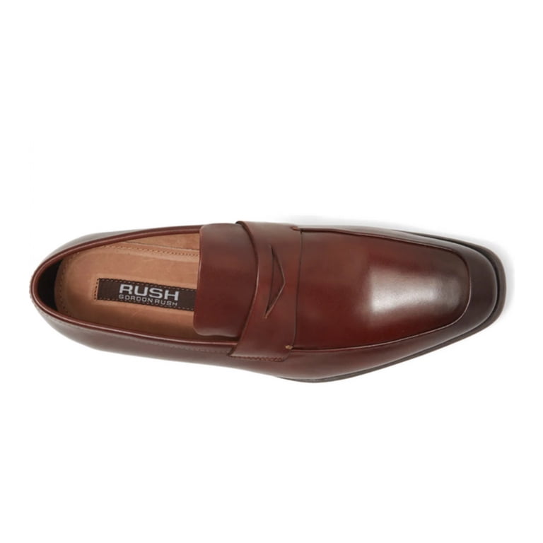 Rush by Gordon Rush Bradley Leather Loafer, 13M, Brown  display picture 1