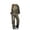 Birch Deer Camo, variant on Women's Turtleneck Set, Women 2 Piece Outfit, Turtleneck Long Sleeve Top High Waisted Wide Leg Pants Set Drawstring Pocket Soft Loungewear Suit Forest Camo