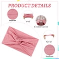 thumbnail image 2 of Hengguang 10 Pack Wide Sport Headbands for Women, Boho Knot Large Non-Slip Elastic Headbands, Sports Yoga Sweat Bands for Running & Gym, 10 Colors Large Sport Workout Stretch Hair Bands, 9.5” x 5.5”, 2 of 7
