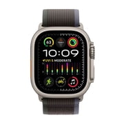 Restored Apple Watch Ultra 2 49mm (GPS + LTE) A2986 - Titanium/Blue Black Trail Loop M/L