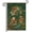 A, variant on XaaKee Garden Flags, 70s Retro Happy Slug Yard Flags, Double-Sided High-Quality White Linen Small Garden Flags, For Lawn Ornament, 12x18Inch