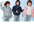 thumbnail image 4 of Boy‘s Cartoon Lightweight Wind Zip Hooded Jackets Windbreakers Cute Dust Coats 2T-7 Years, 4 of 11