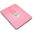thumbnail image 4 of KSK KAISHEK Hard Shell Case Compatible with New MacBook Air 13 inchs( Retina Display & Touch ID, 2018 2019 2020 2021 2022) + Black Keyboard Cover Model A2337 m1 A2179 A1932, Pink series 0208, 4 of 5