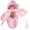 A-pink, variant on Ballet Slipper Shoes Stretch Satin Ballerinas Dance Yoga Flats with Pure Ribbons for Girls (Toddler/Little Kid/Big Kid