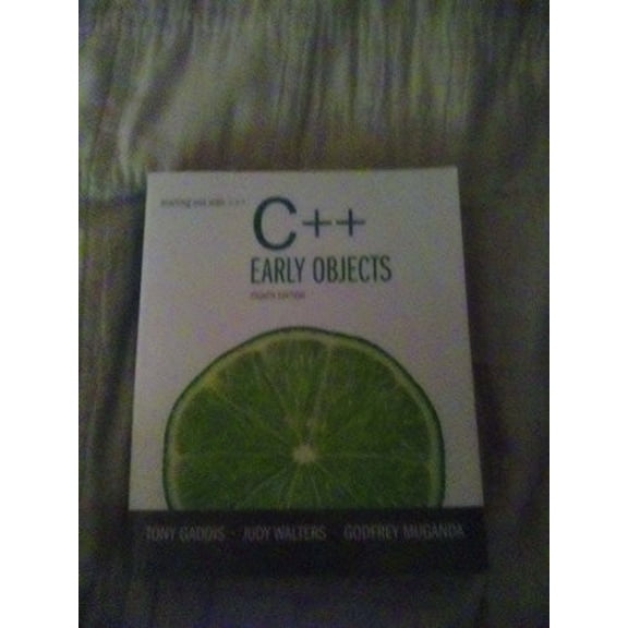 Pre-Owned Starting Out with C++: Early Objects (Paperback) 013336092X 9780133360929
