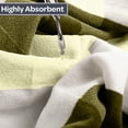 thumbnail image 4 of Lavish Home 2PC Cotton Towel Set - 35x70in Extra Large Bath Towels (Green), 4 of 6
