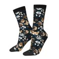 thumbnail image 1 of Fotbe Dogs Calcetas Largas con Estampado para Hombre y Mujer – Calcetas de Compresión Transpirables y Elásticas, Viajar y Uso Diario Talla 5-11, 1 of 6