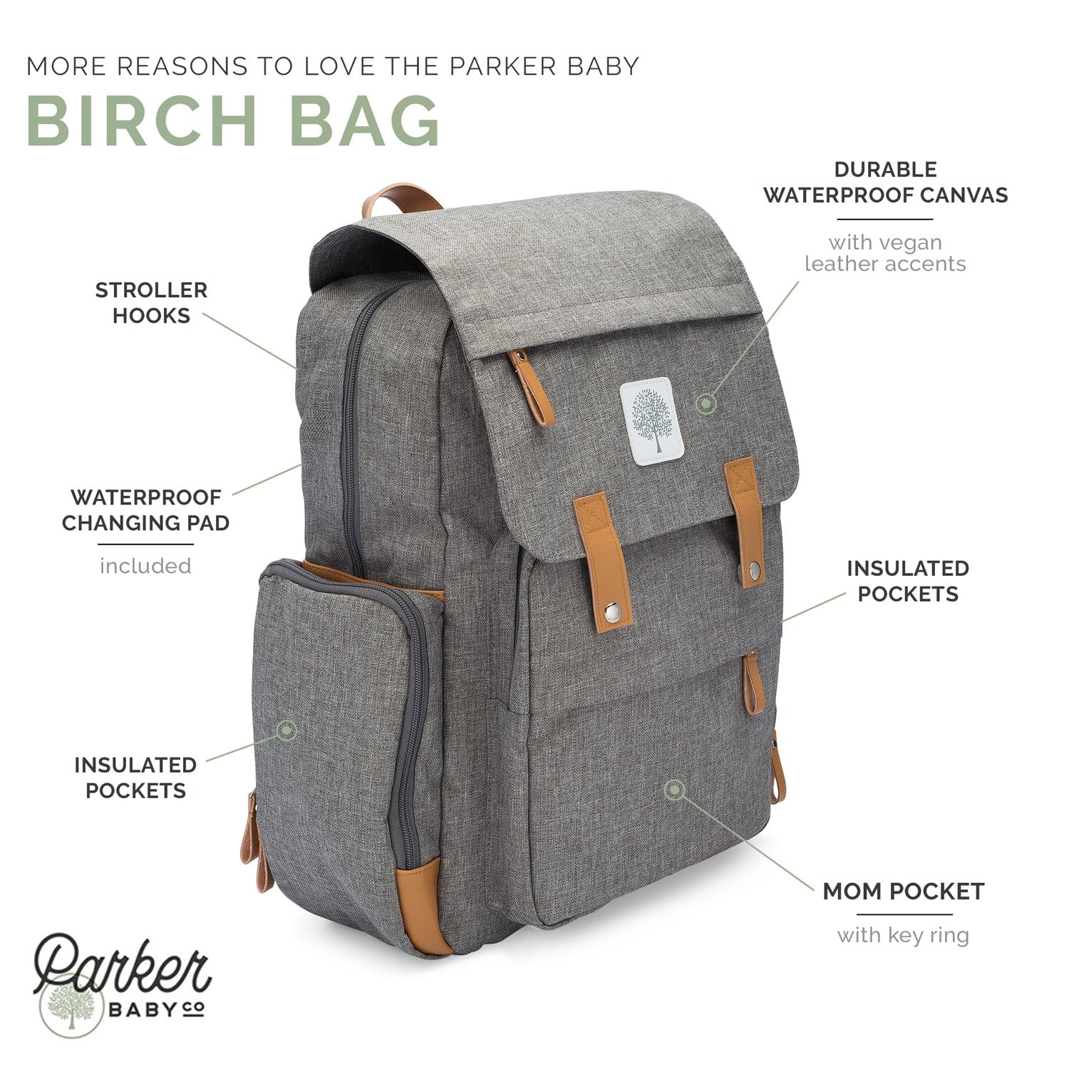 large baby bag backpack