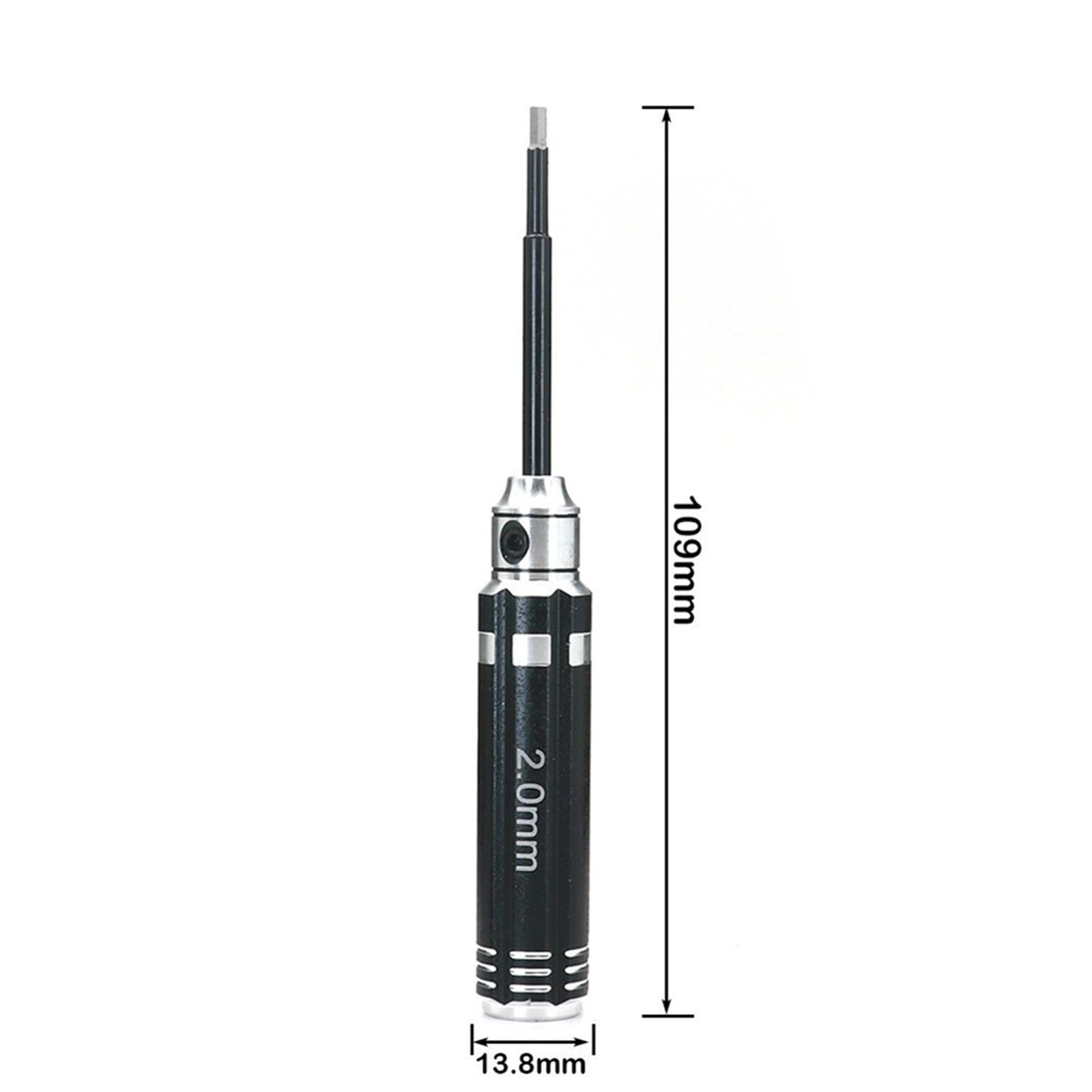 Premium Aluminum Alloy and Steel Screwdriver Set Durable and Heavy-Duty for 1/18 1/24 Mini Crawlers