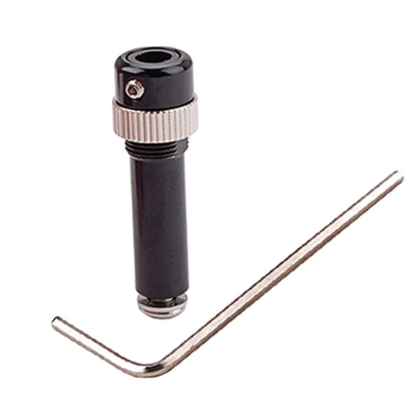 Sistema de puente de trémolo shamjiam para guitarra eléctrica Zócalo del brazo trémolo Negro