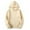 Khaki, variant on SHE IS Sweatshirts for Women Trendy Pink Womens Oversized Hoodies Pullover Tunic Sweatshirts for Women Soft Womens Tops Casual Cotton My Orders Placed