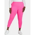 thumbnail image 5 of Feathers Women's Plus Fleece Leggings, 26” Inseam, 5-Pack, Sizes 1X-5X, 5 of 9