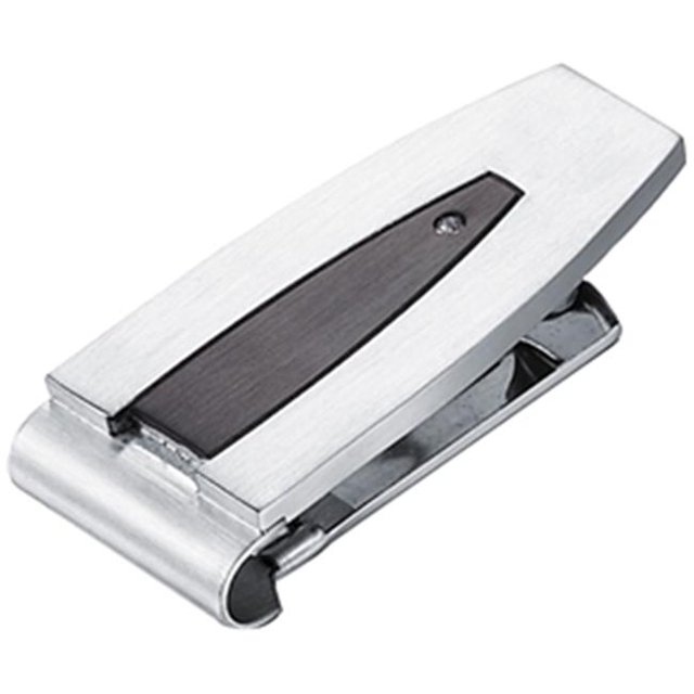Visol VMC735 Bashara Stainless Steel Engravable Money Clip