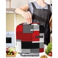 thumbnail image 2 of Red Black Grey Stand Mixer Dust Cover with Storage Pocket & Handles, Geometric Abstract Modern Irregular Fits All Tilt Head & Bowl Lift Kitchen Appliance Cover Organizer Bag Accessories, 6-8 Quart, 2 of 6