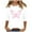White, variant on IROINNID On Sale Breast Cancer Pullover for Women Breast Cancer Awareness Comfy Printed Loose T-shirt 3/4 Sleeves Blouse Round Neck Tops,Khaki