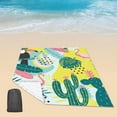 thumbnail image 4 of Tapis de Pique-Nique Impression Mode Tissu Oxford Résistant à l'Usure Voyage Camping Randonnée Couverture de Plage Usage Quotidien, 4 of 7