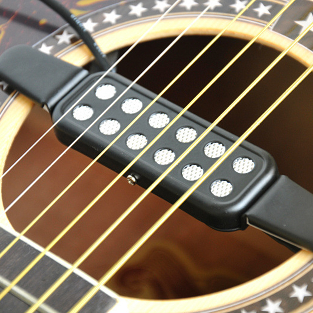 正規通販 HDER Pickup Guitar Hole ピックアップ Electric Acoustic Electric Transducer  Sound