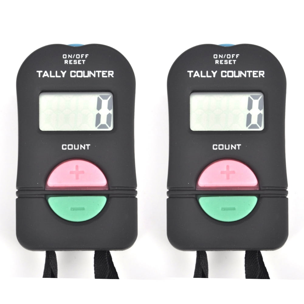 GOGO Digital Counter, Electronic Tally Counter with Lanyard, Hand Digital Counter  Clicker for Church School Library