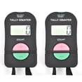 thumbnail image 1 of GOGO 2 PCS Digital Tally Counter Electronic Hand Held Clicker Sports Counter Add/ Subtract Manual Clicker, 1 of 5