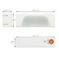 thumbnail image 6 of 20 Gallon Fresh Water Tank, Non-Standard Wheel Well RV Water Tank for Drinking and Water Holding, Utility Water Storage for Camping(47" x 16" x 11") , 75 Liter, 6 of 6