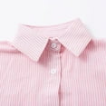 thumbnail image 6 of Pink Women Shirts, Womens Daily Casual V Neck Shirts Long Sleeve Collared Blouses Pocket Loose Fit Shirt,Women Shirts XXL, 6 of 9