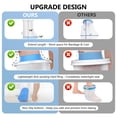 thumbnail image 3 of Waterproof Foot Cover for Shower Adults with Non-Slip Bottom, Reusable Watertight Foot Ankle Cast Protector for Foot Surgery Casts Bandages Wounds Dressing, 3 of 8