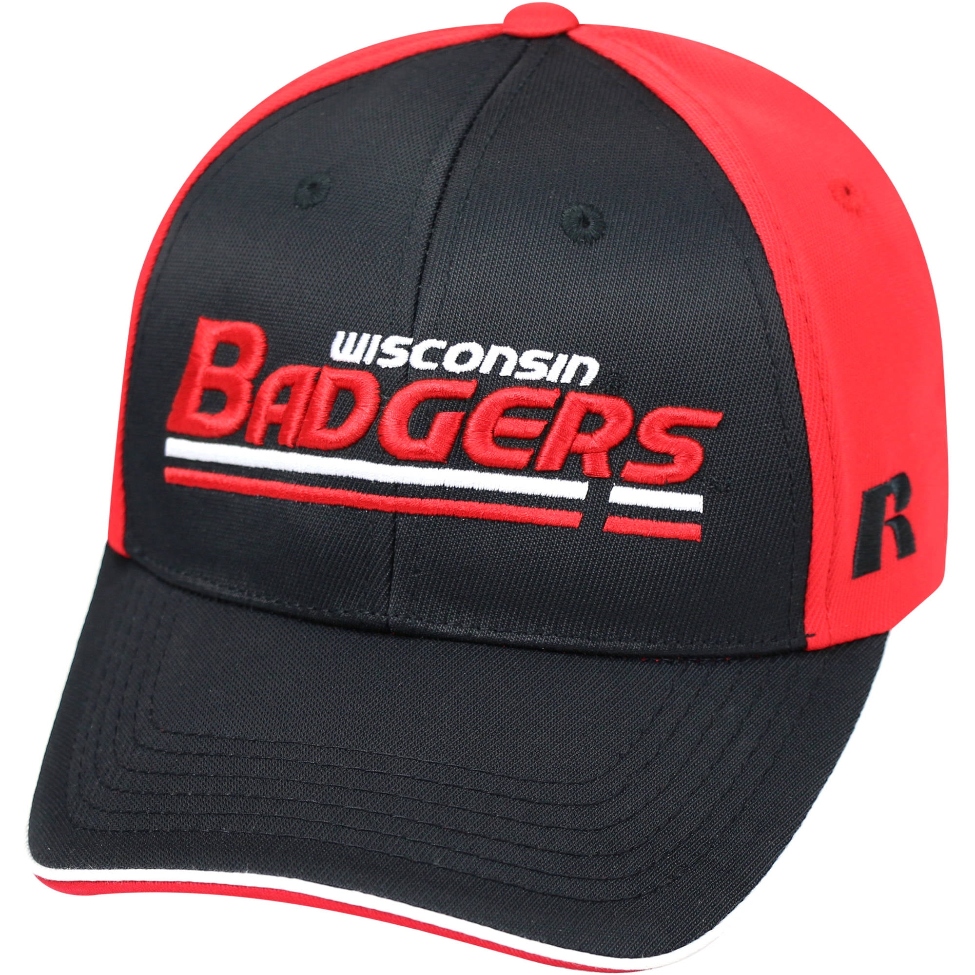 University Of Wisconsin Badgers Away Two Tone Baseball Cap - Walmart.com