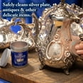 thumbnail image 3 of Goddard’s Silver Polish Foam – Silver Jewelry Cleaner for Antiques, Accessories, Ornaments & More – Silver Cleaner for Silverware Protection – Tarnish Remover for Jewelry w/Sponge Applicator (18 oz), 3 of 10