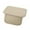 Beige, variant on LSLJS Car Armrest Box with High Padding In The Middle Car Center Armrest Box Protective Cover Elbow Support Pad Storage Bag, Leather Armrest Pad