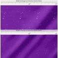 thumbnail image 2 of Soimoi Purple Cotton Cambric Fabric Dots & Star Decor Fabric Printed Yard 56 Inch Wide, 2 of 7