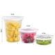 thumbnail image 2 of Recipientes de plástico para almacenamiento de alimentos TashiBox 240 ml, 480 ml, 960 ml, 2 of 7