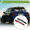 thumbnail image 3 of Unique Bargains Rear Trunk Door Tailgate Handle Cover for BMW Mini Cooper F54 Clubman 2014+ Black,Red Decoration Accessories 2 Pcs, 3 of 6
